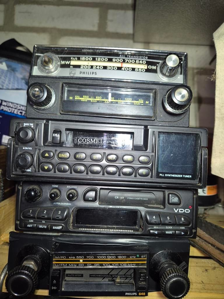 Classic auto radio, Ophalen of Verzenden, Gebruikt