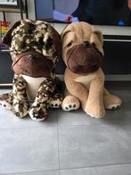 2 Grote Knuffel Honden nieuw gewonnen op kermis, Ophalen, Zo goed als nieuw, Hond