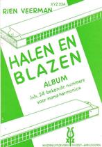 Mondharmonica: Halen en blazen deel 1+ 2 (bekende nummers), Mondharmonica, Ophalen of Verzenden, Zo goed als nieuw, Blues