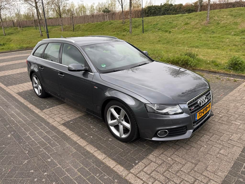 Audi A4 1.8 Tfsi 88KW Avant 2010 Grijs, Auto's, Voorwielaandrijving, 1250 kg, Zwart, 4 cilinders