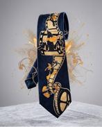 Daffy Duck stropdas-filmrol design, Ophalen of Verzenden, Nieuw, Blauw, Met patroon