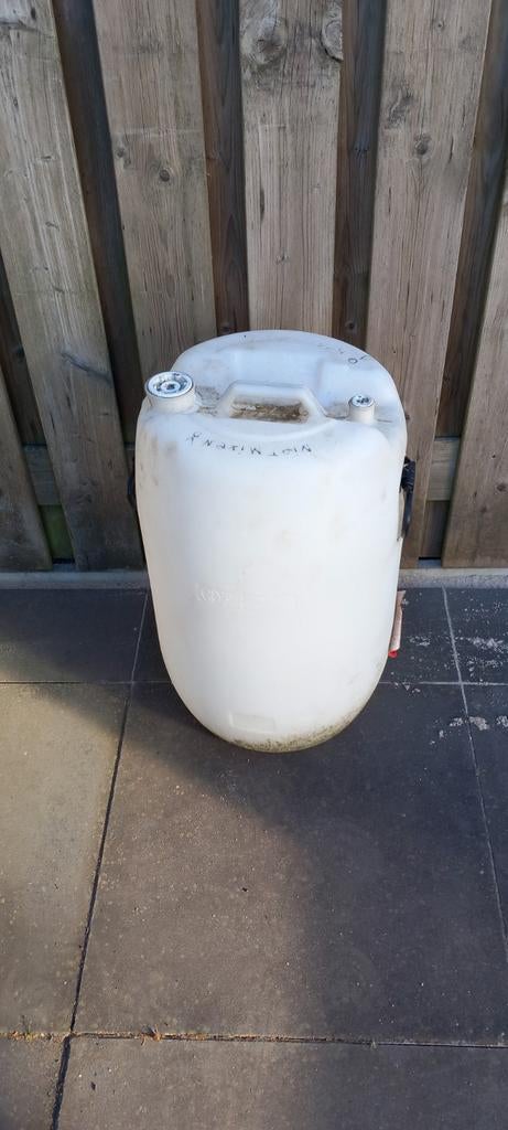 Lege jerrycan, ca. 50 liter inhoud, Ophalen, Gebruikt