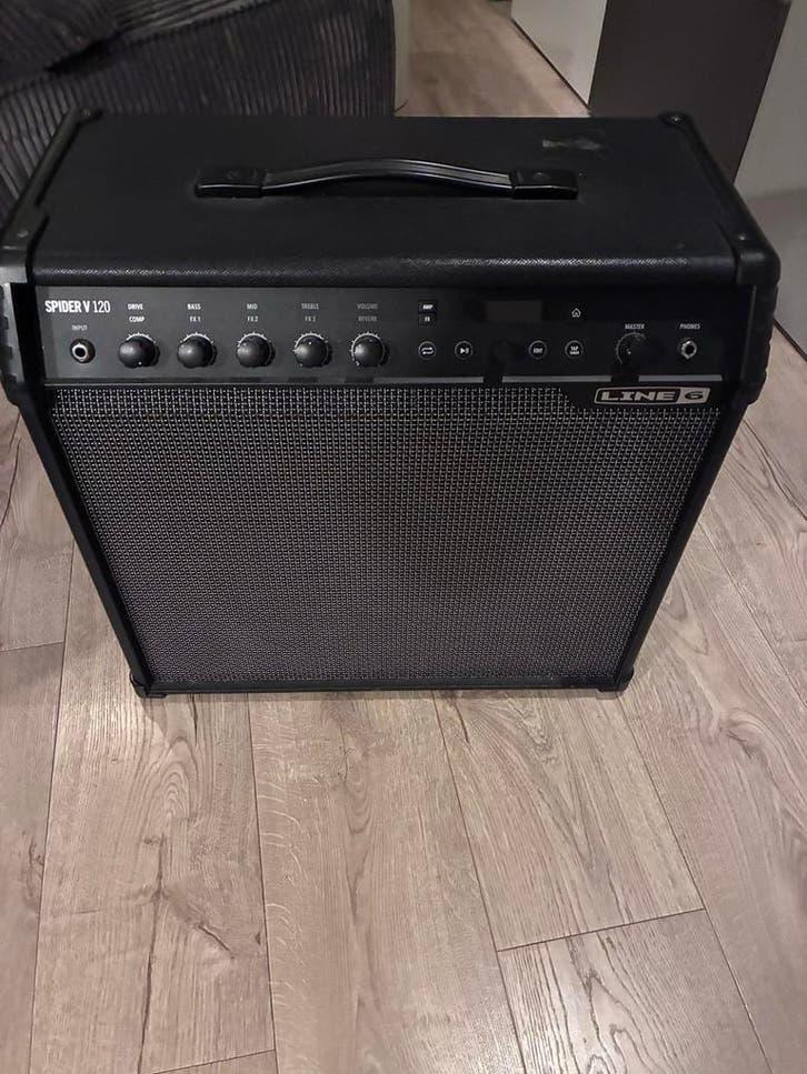 Line 6 Spider V 120, Muziek en Instrumenten, Versterkers | Bas en Gitaar, Ophalen, Gebruikt, Gitaar, 100 watt of meer