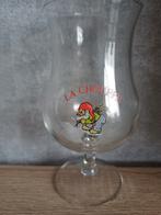 La Chouffe Bierglas 25cl - Oud Glas met Kabouter, Verzamelen, Biermerken, Ophalen of Verzenden, Zo goed als nieuw, Glas of Glazen