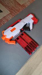 Elektrische Nerf Gun met Batterij en 20 Kogels, Kinderen en Baby's, Speelgoed | Overig, Ophalen of Verzenden, Zo goed als nieuw