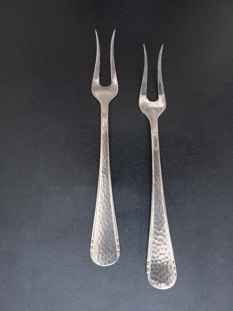 Antiek bestek Gero Zilmeta Vleesvorkjes 1936, Verzenden