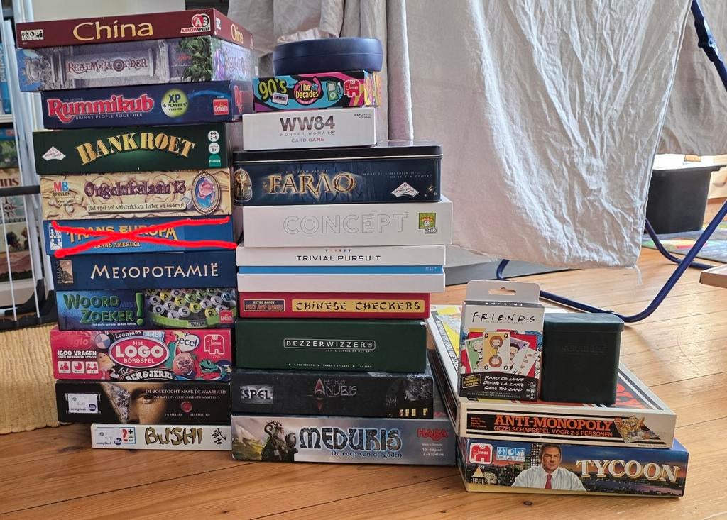 Partij bordspellen voor volwassenen, Hobby en Vrije tijd, Gezelschapsspellen | Bordspellen, Ophalen