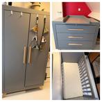 Bopita Kinderkamer Grijs, Kinderen en Baby's, Kinderkamer | Commodes en Kasten, Ophalen, Gebruikt, Kast, 50 tot 70 cm