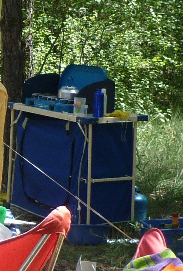 kampeer keuken, Caravans en Kamperen, Ophalen, Gebruikt, Overige