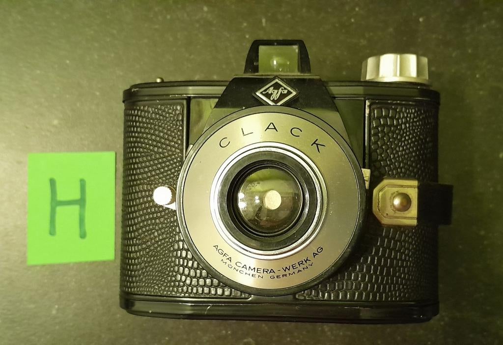 Click Agfa camera werk AG ~ vintage fotocamera ea, Ophalen of Verzenden, Compact, Overige Merken