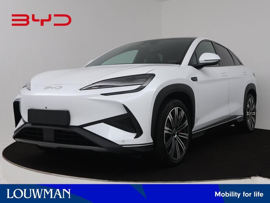 BYD SEALION 7 Design AWD 82.5 kWh | 100% Nieuw & Origineel N, Auto's, BYD, Automaat, 12 maanden, Zwart, Wit