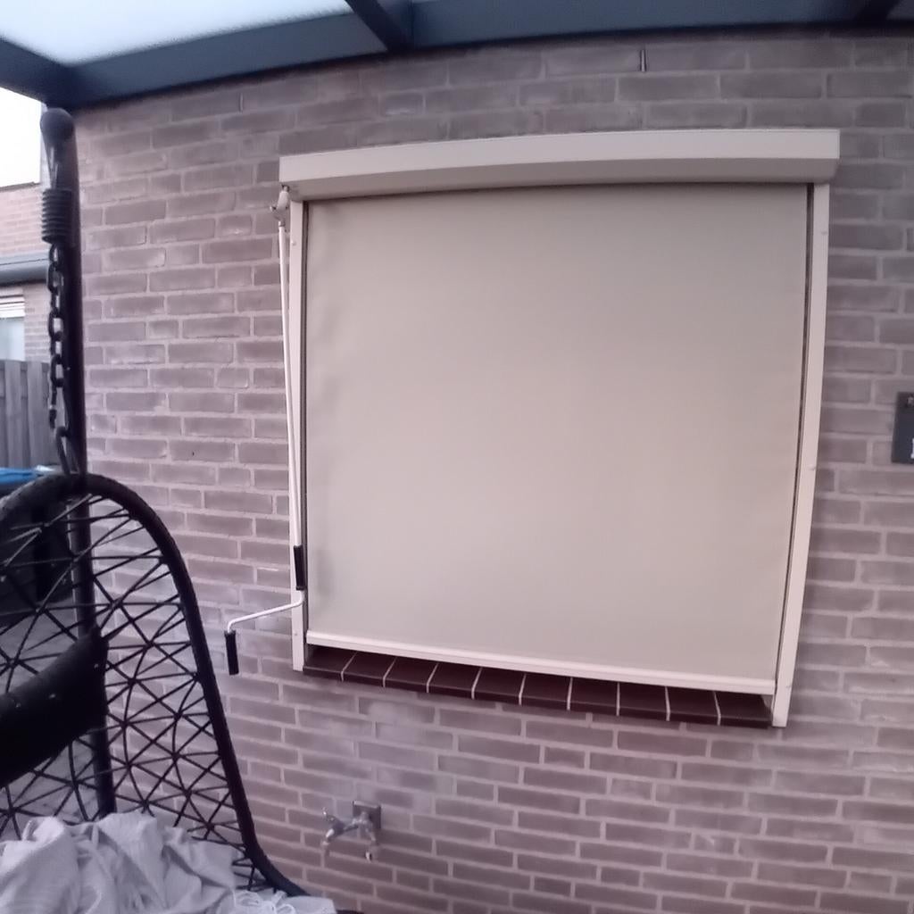 Zonnescherm / screen voor raam of terras, Gebruikt, 100 tot 150 cm, Ophalen of Verzenden, 150 tot 200 cm