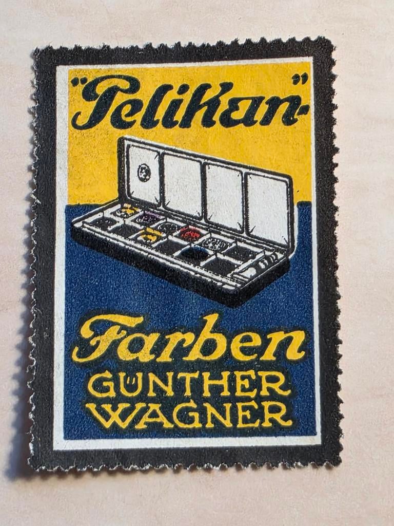 014) ORIGINELE SLUITZEGEL PELIKAN GÜNTHER WAGNER, Ophalen of Verzenden, Overige thema's
