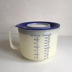 Tupperware mixerkom mix n meet mengkom maatbeker 2 liter, Ophalen of Verzenden, Blauw, Bak of Kom
