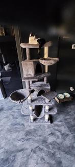 Grote grijze krabpaal, Dieren en Toebehoren, Ophalen, Gebruikt, Krabpaal