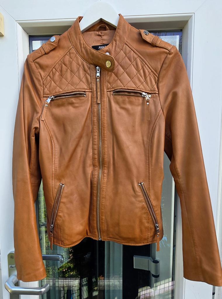 Lerenjas dames maat NL40 van merk ARMA, Maat 38/40 (M), Bruin, Arma, Ophalen of Verzenden