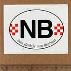sticker noord brabant, Verzenden, Zo goed als nieuw