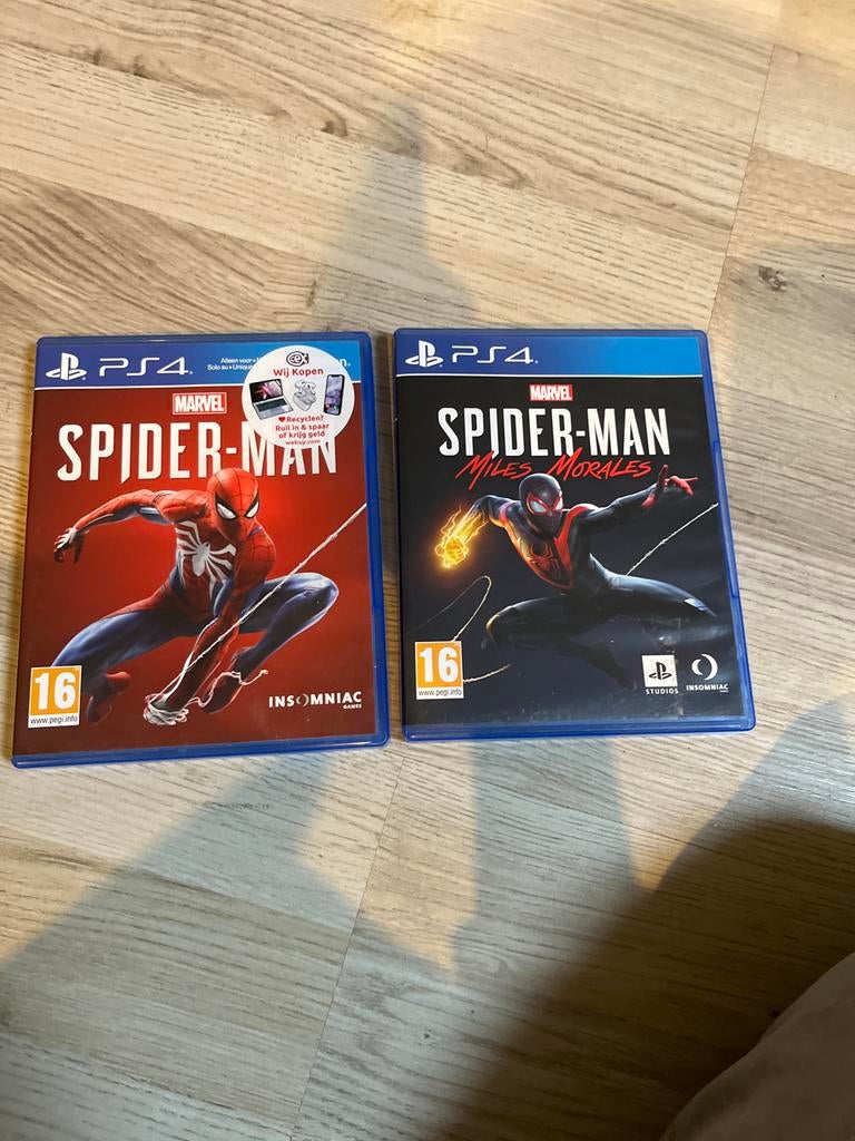 Spider-Man PS4 & Miles Morales PS4 (ook PS5 compatibel), Spelcomputers en Games, Games | Sony PlayStation 4, Avontuur en Actie