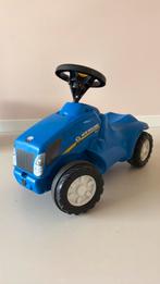 New Holland loopauto, Kinderen en Baby's, Speelgoed | Buiten | Voertuigen en Loopfietsen, Ophalen, Zo goed als nieuw