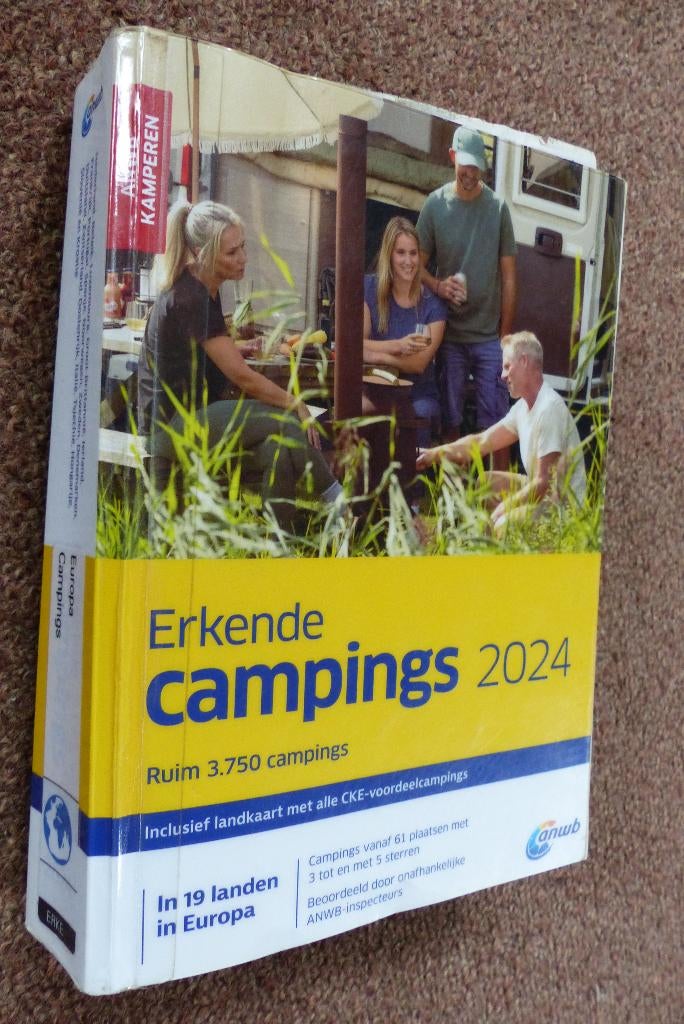 Campinggids ANWB 2024 2021 2020 Frankrijk, Gelezen, Europa, Ophalen of Verzenden, Campinggids