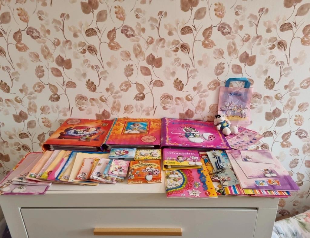 Grote verzameling Diddl spullen, Verzamelen, Diddl, Ophalen of Verzenden, Papier, Kaart of Schrift