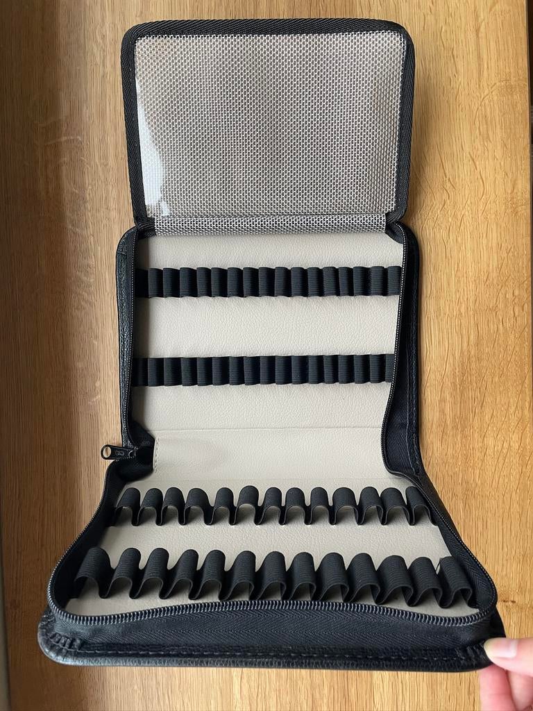 Bollmann Ampullenetui Zwart Leer NIEUW, Ophalen of Verzenden, Nieuw