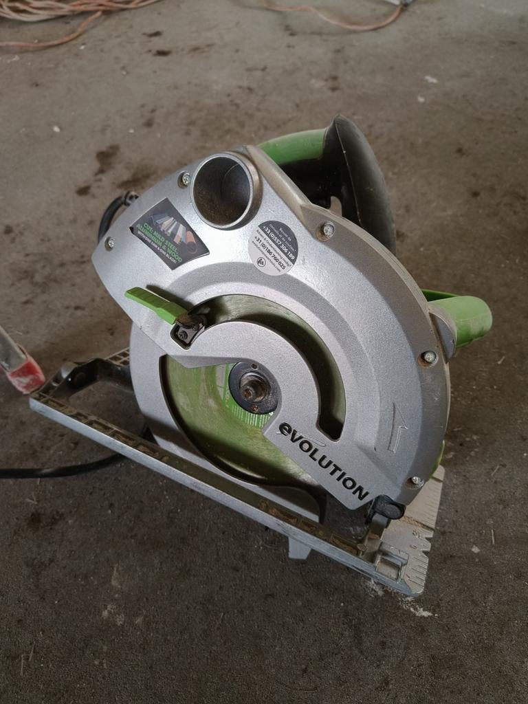 Evolution Circel Zaag, Ophalen of Verzenden