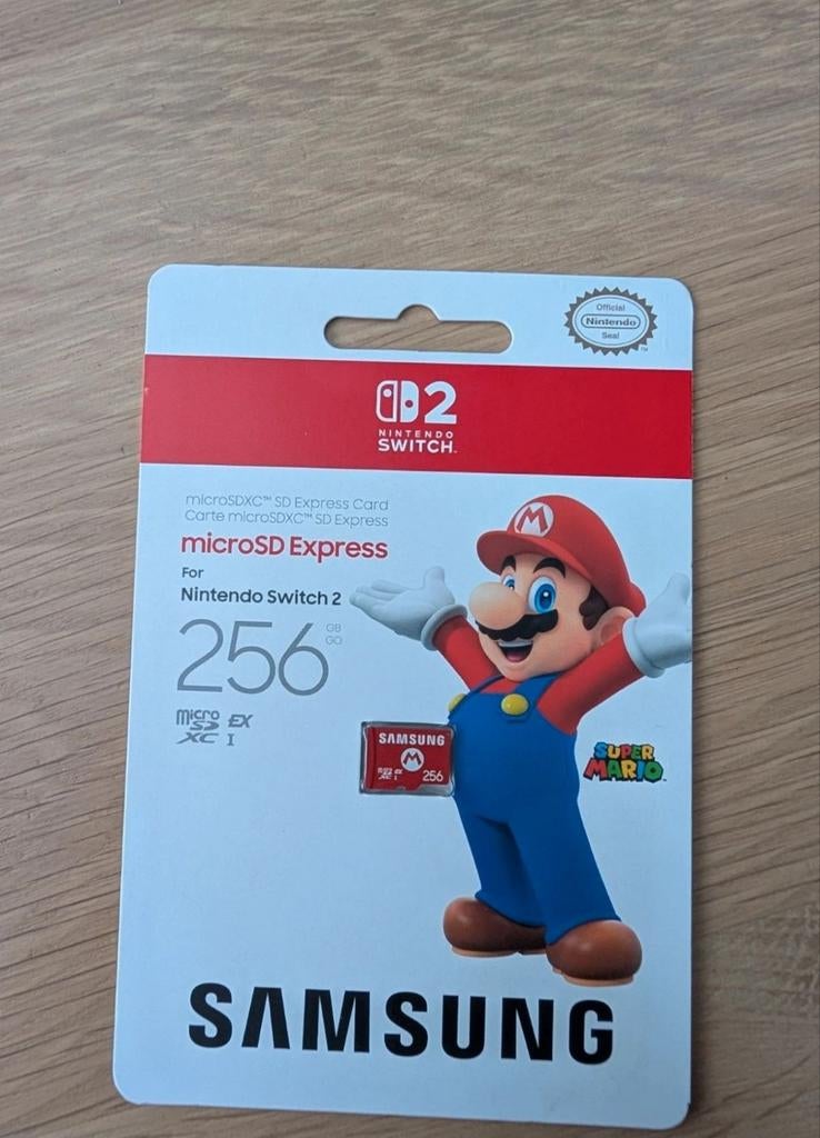 microSD Express 256GB voor Nintendo Switch 2 - Gloednieuw, Ophalen of Verzenden, Nieuw