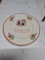 Antiek wandbord gedachtenis communie, Antiek en Kunst, Ophalen of Verzenden