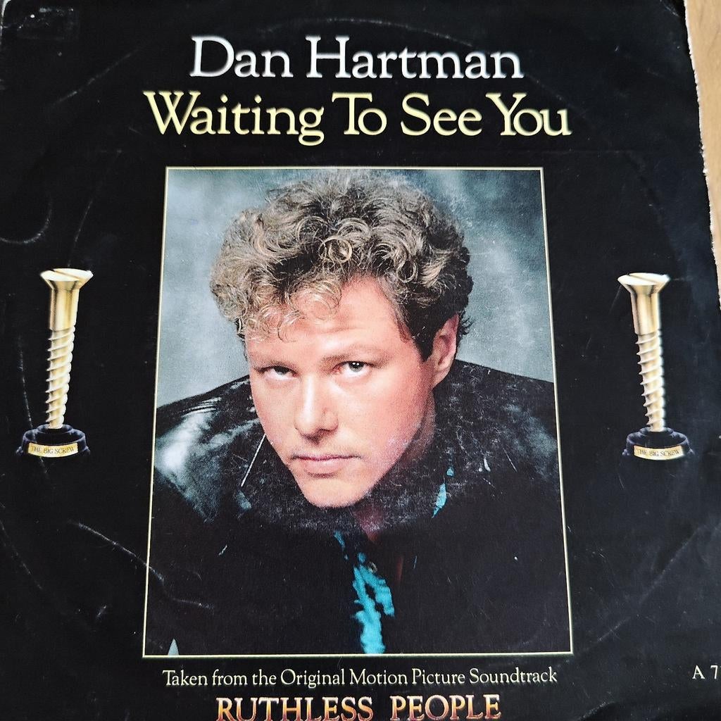 Dan Hartman - Waiting To See You (Single), Cd's en Dvd's, Vinyl Singles, Gebruikt, 7 inch, Pop, Single