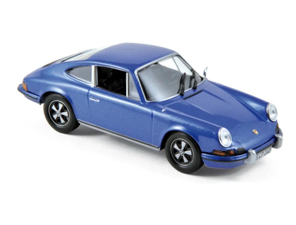 Porsche 911 S 2,4l 1973 blauw schaal 1/43 NOREV ref: 750055, Verzenden, Nieuw, Auto, Norev
