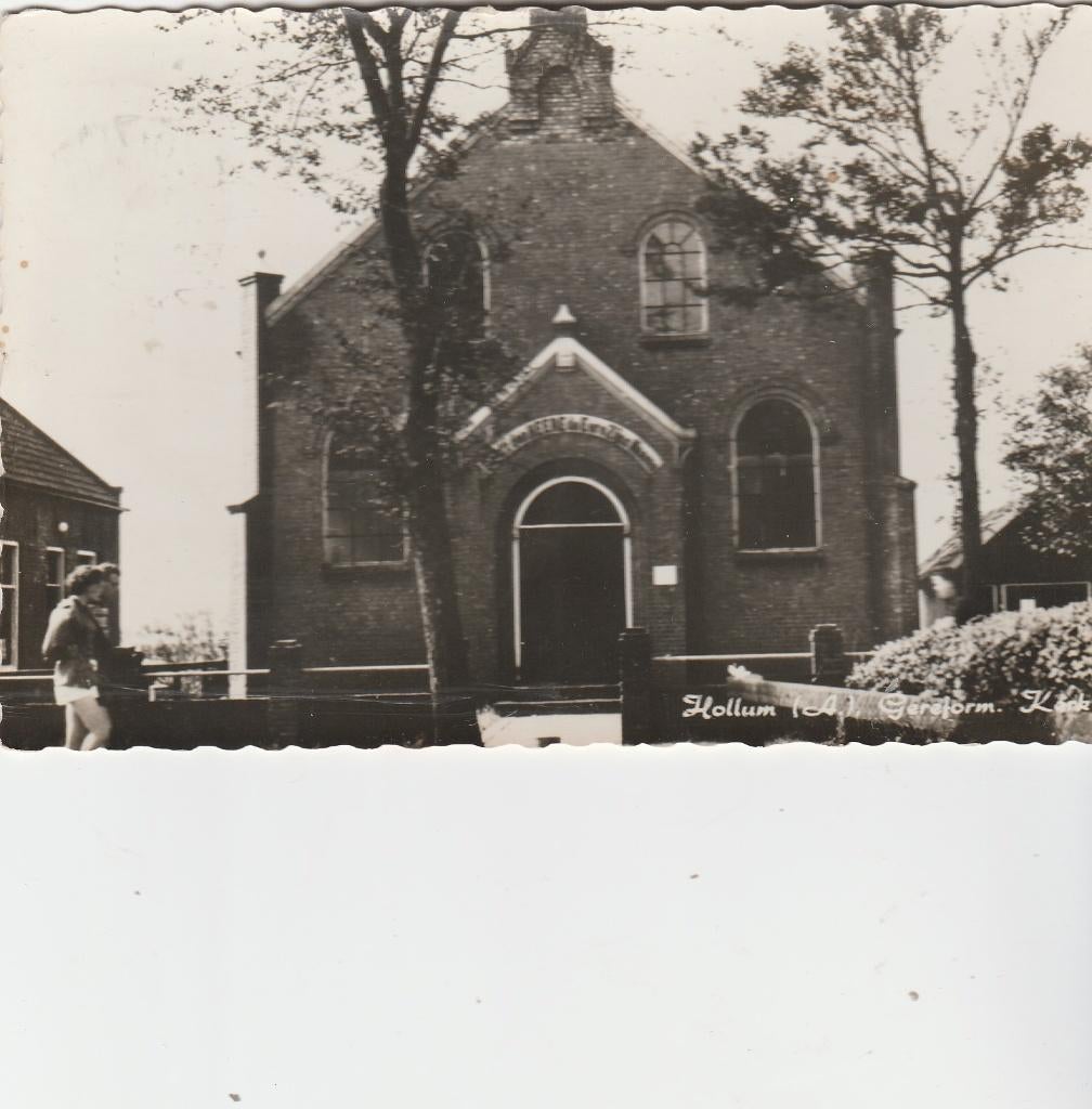 ameland- ger. kerk hollum, Ophalen of Verzenden, 1940 tot 1960, Waddeneilanden