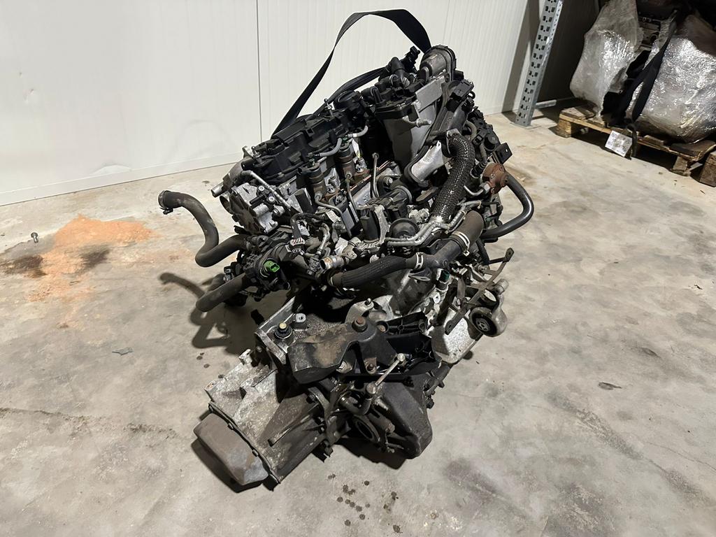 Peugeot 9H07 1.6 HDi Motor - 140.000 km, Auto-onderdelen, Motor en Toebehoren, Ophalen, Gebruikt, Peugeot