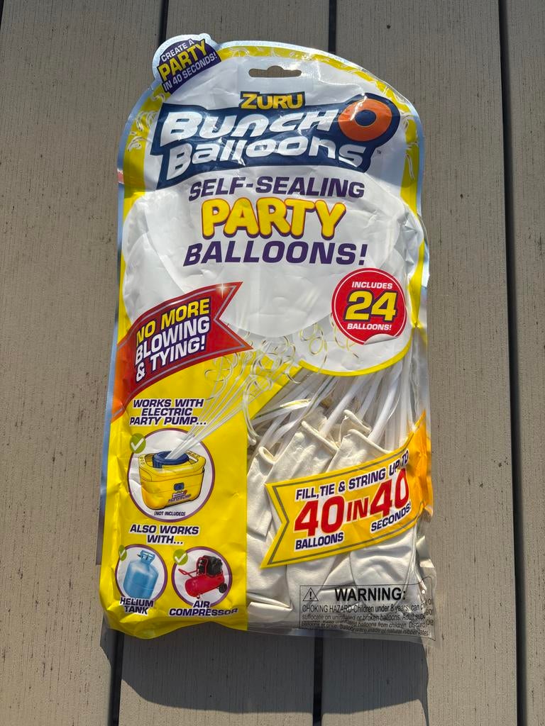 Zuru Bunch O Balloons - 3x24 Zelfsluitende Feestballonnen, Ophalen of Verzenden, Nieuw, Versiering, Verjaardag