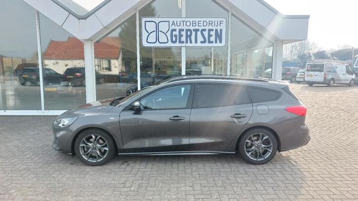 Ford Focus 1.0 Ecoboost 125pk ST-line Automaat 2019 Grijs, Auto's, Ford, Bedrijf, Focus, ABS, Achteruitrijcamera, Adaptieve lichten