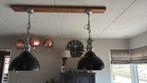 2 grote hanglampen, Huis en Inrichting, Lampen | Hanglampen, Ophalen of Verzenden, Zo goed als nieuw, Minder dan 50 cm