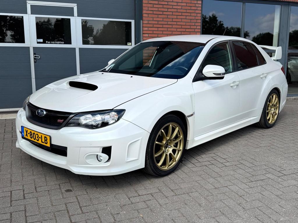 Subaru WRX STI 2.5 T impreza Sport invidia, Auto's, Subaru, Euro 5, Gebruikt, 4 cilinders, Wit