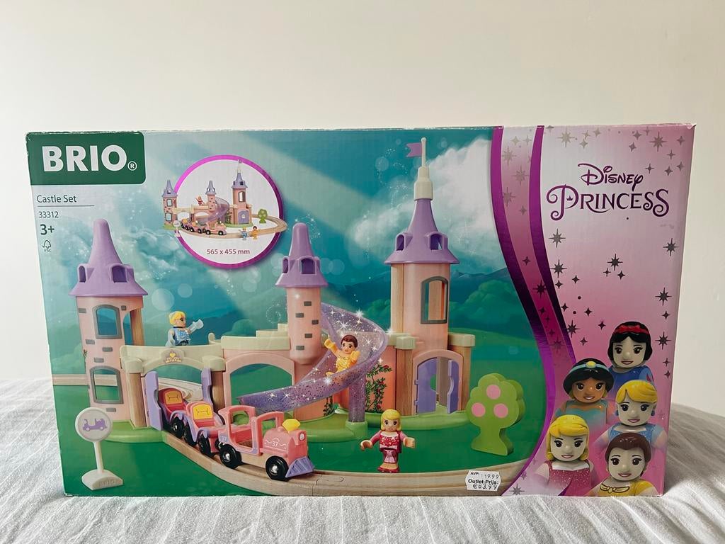 Brio Disney Princess trein set kasteel, Ophalen of Verzenden, Zo goed als nieuw, Meisje