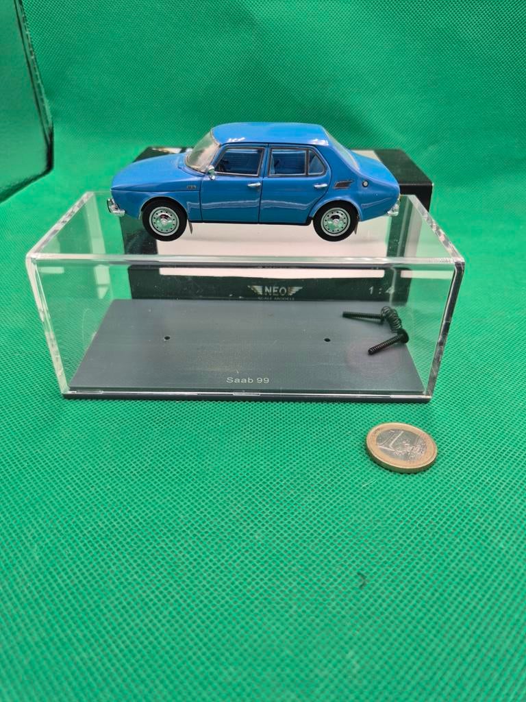 18 Saab 99 1/43 neo, Hobby en Vrije tijd, Modelauto's | 1:43, Ophalen of Verzenden, Zo goed als nieuw, Auto, Overige merken