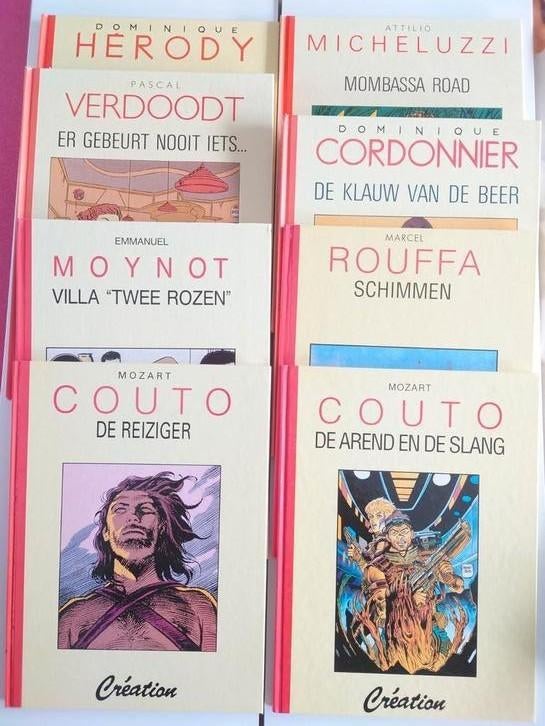 Creation 8 stuks HC. Loempia uitgaven, Meerdere stripboeken, Ophalen of Verzenden, Gelezen