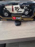 057 mercedes benz sskl caracciola 1/18 Bburago, Ophalen of Verzenden, Zo goed als nieuw, Bburago