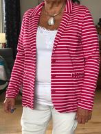 Stijlvol rood-wit gestreept jasje maat 42/44, Ophalen, Maat 42/44 (L), Zo goed als nieuw, Jasje