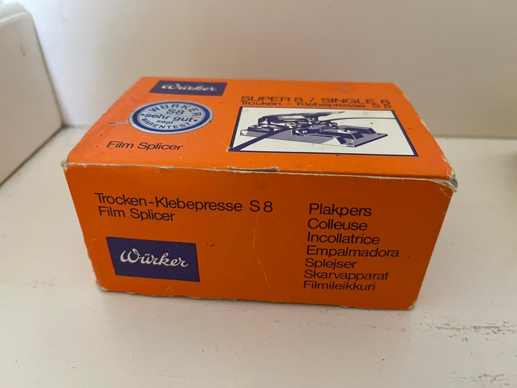 Plakpers Super 8 /single 8, Ophalen of Verzenden, Zo goed als nieuw