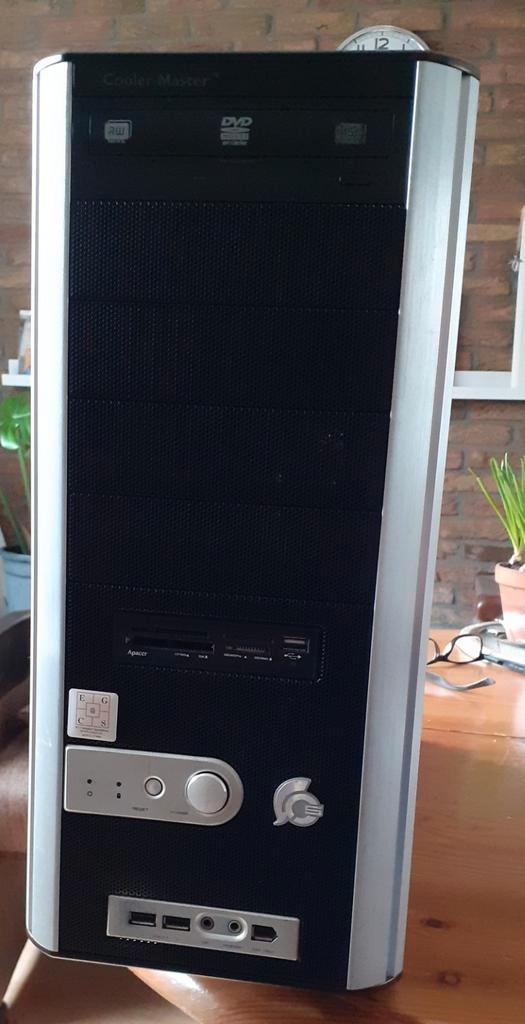 Cooler Master Design Computer Kast - Zilver/Zwart, Computers en Software, Computerbehuizingen, Gebruikt, Ophalen of Verzenden