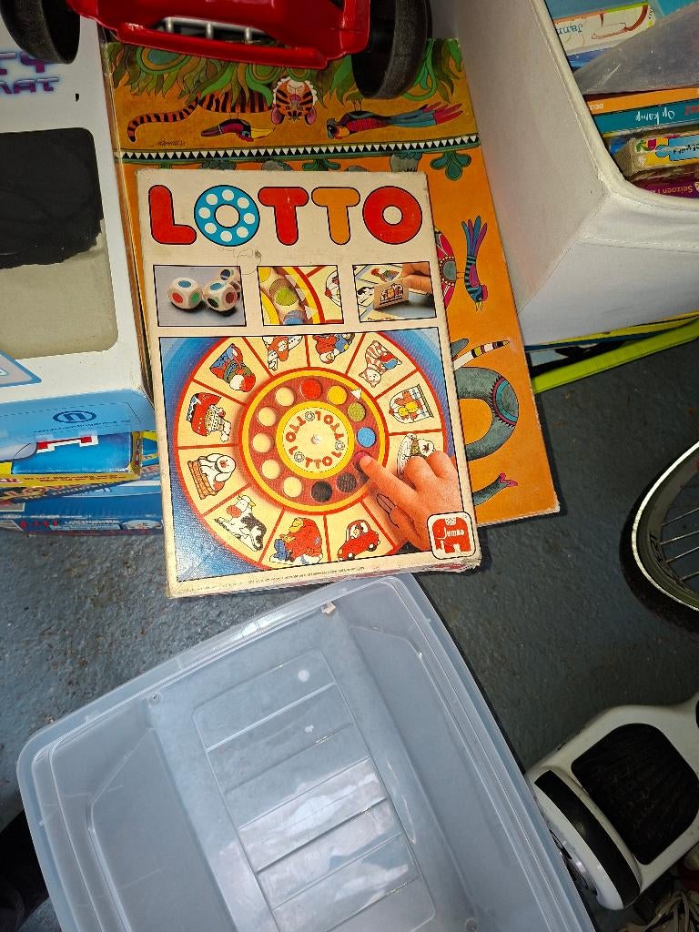 lotto spel, Ophalen, Gebruikt