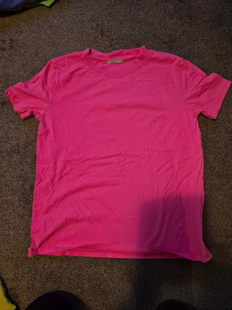 EDC Neon  Dames Shirt Roze Maat 38/M, Kleding | Dames, Ophalen of Verzenden, Roze