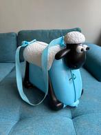 Sam het schaap rolkoffer (werkt als Trunki), Ophalen, Hard kunststof, Wieltjes, Minder dan 50 cm