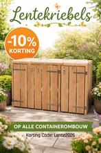 Lentedeal: 10% korting op containerombouwen, Ophalen of Verzenden, Nieuw, Hout, Overige typen