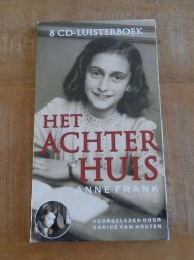 Luisterboek Het Achterhuis Het Dagboek van Anne Frank 8-CD, Volwassene, Anne Frank, Verzenden, Cd