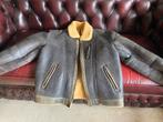 Replay zware leren jas maat L, Kleding | Heren, Jassen | Winter, Ophalen of Verzenden, Zo goed als nieuw, Maat 52/54 (L), Overige kleuren